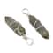 12 Packs: 2 ct. (24 total) Gray Labradorite Prism Pendants by Bead Landing™